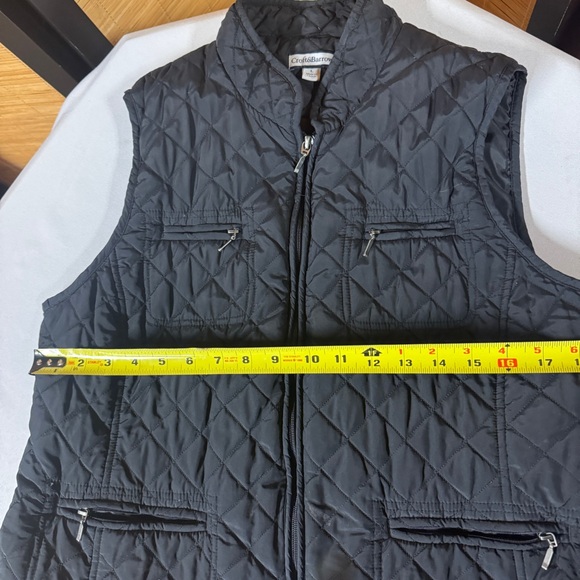 Croft & Barrow Black Quilted Vest - Picture 5 of 6